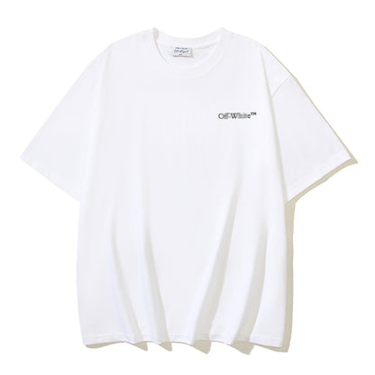 OFF-Whlte Arrow Logo Cotton T-shirt-182