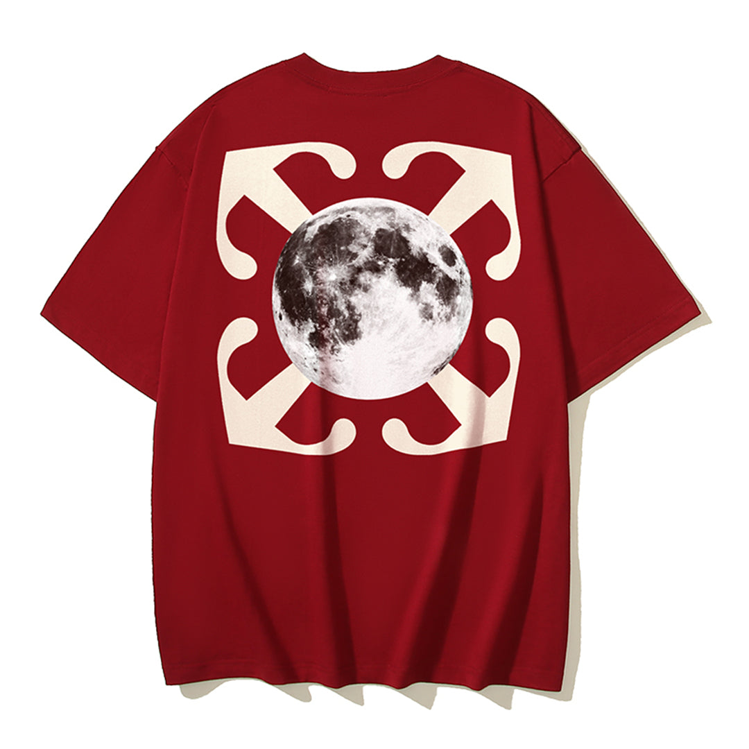 OFF-Whlte Arrow Logo Cotton T-shirt