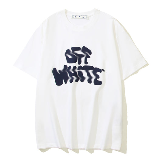 OFF-Whlte letter print T-shirt