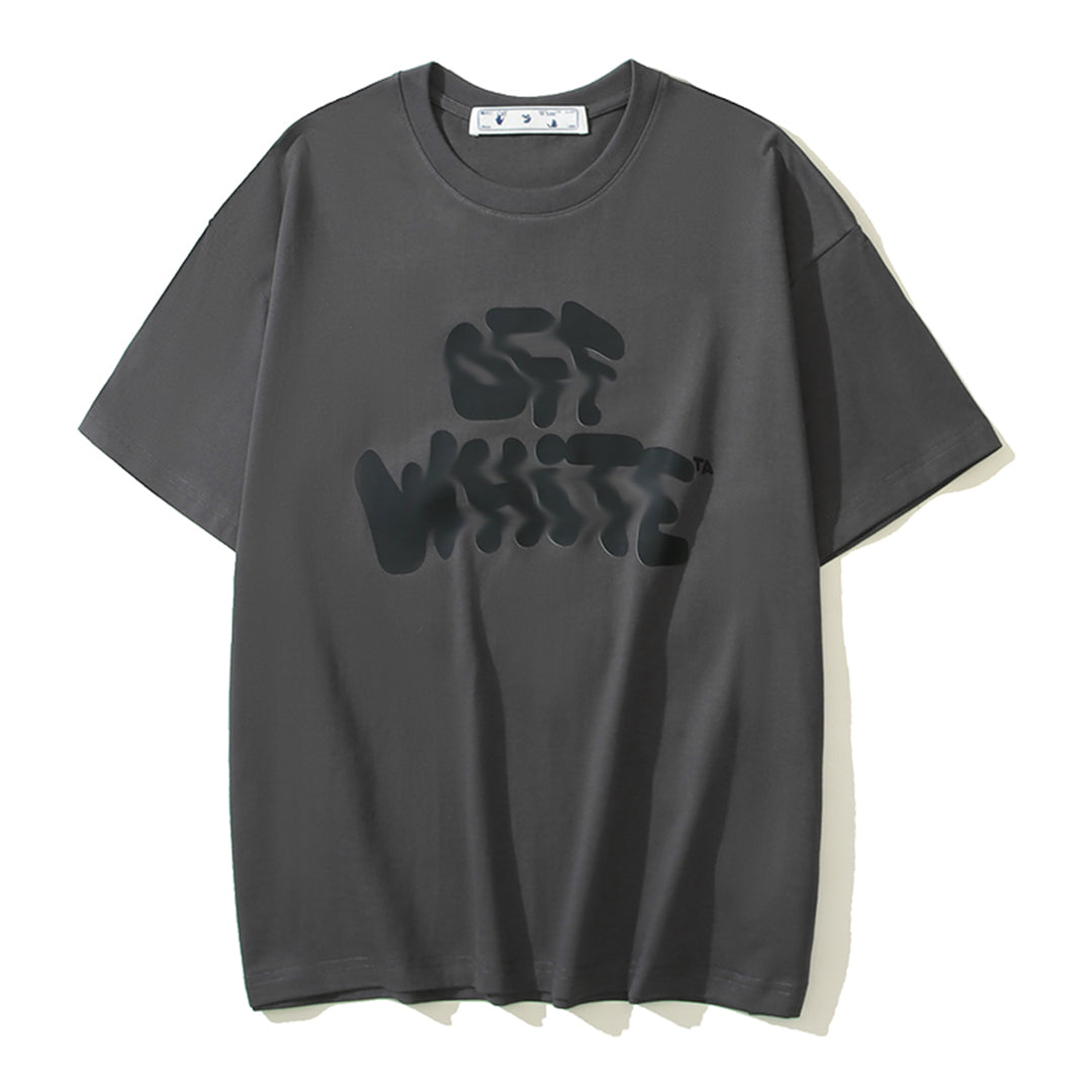 OFF-Whlte letter print T-shirt