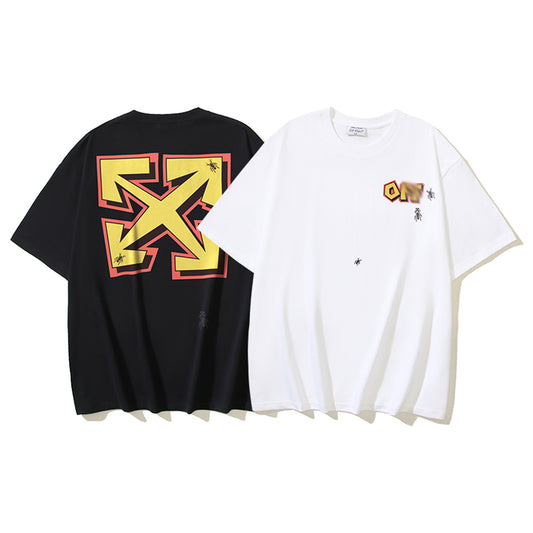 OFF-Whlte Arrow Logo Cotton T-shirt#1152