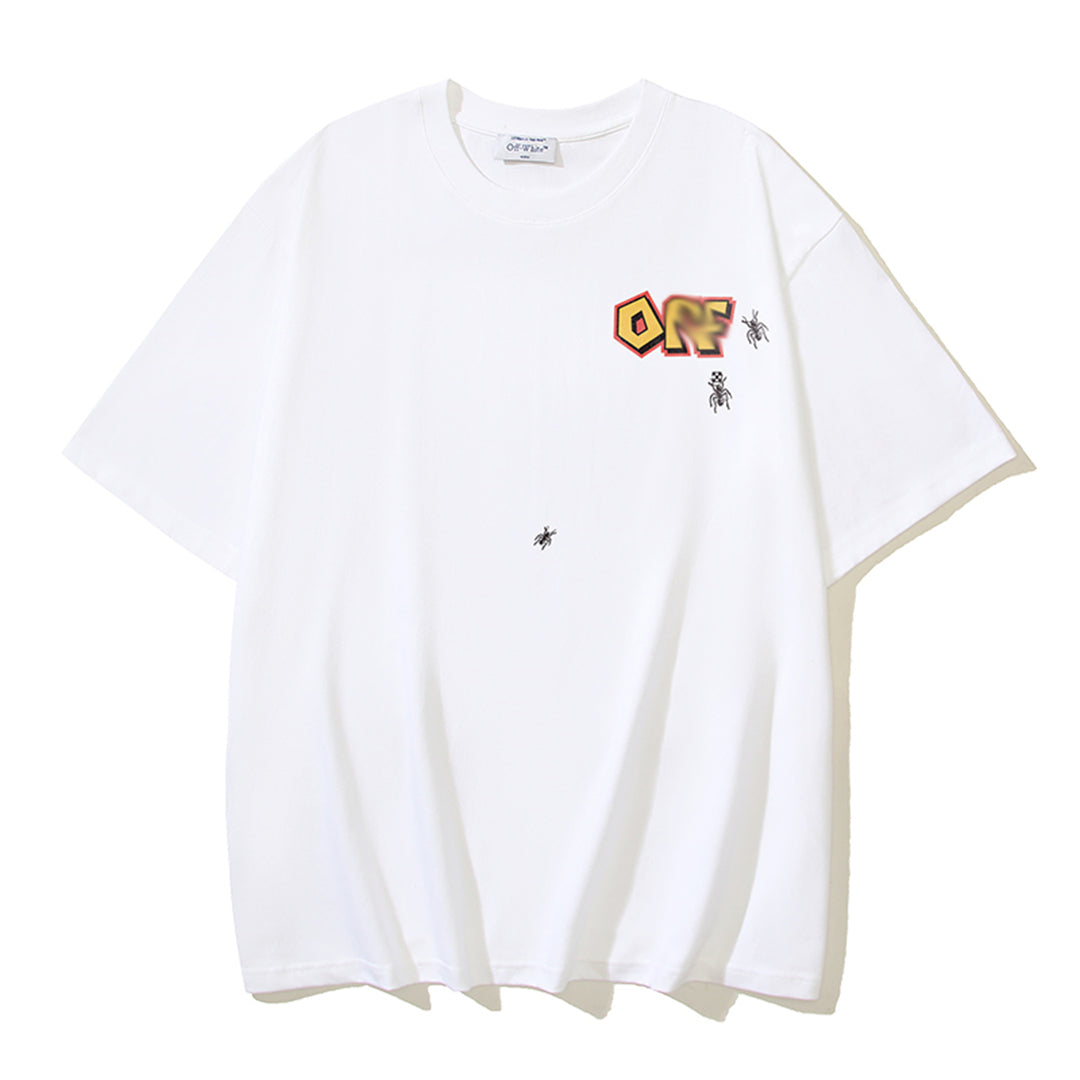 OFF-Whlte Arrow Logo Cotton T-shirt#1152