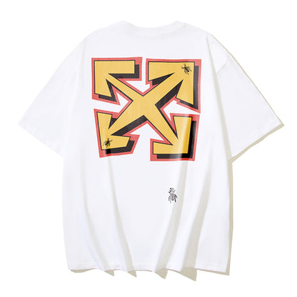 OFF-Whlte Arrow Logo Cotton T-shirt#1152