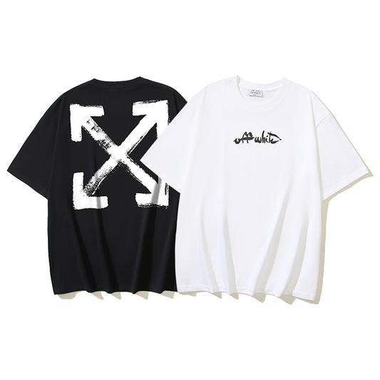 OFF-Whlte Arrow Logo Cotton T-shirt#1144