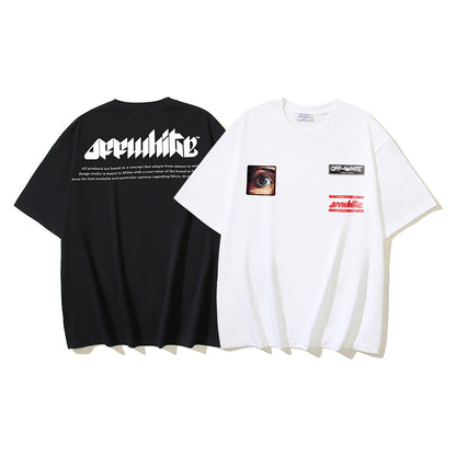 OFF-Whlte Arrow Logo Cotton T-shirt#1129