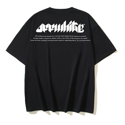 OFF-Whlte Arrow Logo Cotton T-shirt#1129