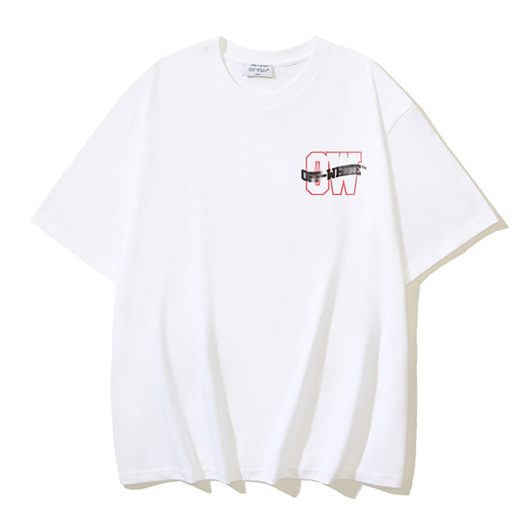 OFF-Whlte Arrow Logo Cotton T-shirt#1130