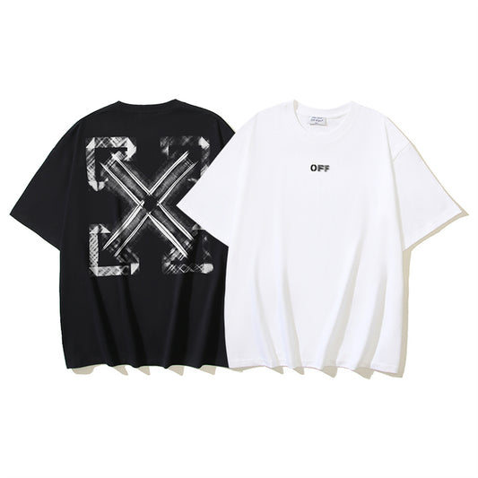 OFF-Whlte Arrow Logo Cotton T-shirt#1123