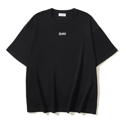 OFF-Whlte Arrow Logo Cotton T-shirt#1123