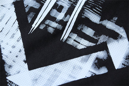 OFF-Whlte Arrow Logo Cotton T-shirt#1123
