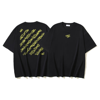 OFF-Whlte Arrow Logo Cotton T-shirt#1120
