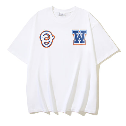 OFF-Whlte Arrow Logo Cotton T-shirt#1101