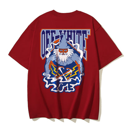 OFF-Whlte Arrow Logo Cotton T-shirt#1101